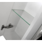 Шкаф с зеркалом для ванной АВН Бергамо 60 L (47.02-01) - Фото 8