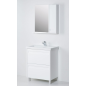 Шкаф с зеркалом для ванной АВН Турин 70 R (64.22) - Фото 3