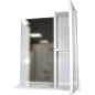 Шкаф с зеркалом для ванной АВН Турин 70 R (64.22) - Фото 6