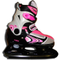 Коньки хоккейные FORA Zoom pink PW-223BP-S (33-36)