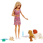 Кукла BARBIE Барби и домашние питомцы Doggy Daycare Doll Pets (FXH08) - Фото 3