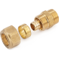 Ниппель латунный 16х1/2" с наружной резьбой GENERAL FITTINGS (330001H041620A)