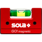 Уровень магнитный 68 мм SOLA GO Magnetic (01621101) - Фото 3