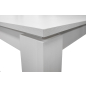 Стол кухонный ЭЛИГАРД Arris 1 белый структурный 118-157х76х76 см - Фото 5
