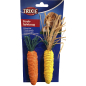 Игрушка для грызунов TRIXIE Морковь и кукуруза 15 см 2 штуки (6192) - Фото 2