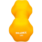 Гантель неопреновая BRADEX 1 кг желтый (SF 0540) - Фото 2
