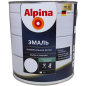 Эмаль алкидная ALPINA Универсальная белый 0,75 л (948103773)