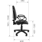 Кресло компьютерное CHAIRMAN 205 С-2 серый (00-07033130) - Фото 3