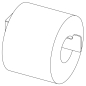 Держатель для туалетной бумаги DEANTE Mokko Bianco белый (ADM_A211) - Фото 4