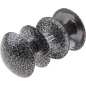 Ручка дверная кнопка STARFIX алюминиевая серебро (SMP-50654-1)