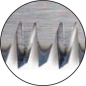 Пила японская зуб 2,2 мм и 5 мм SHOGUN Ryoba (MC-2424H) - Фото 2