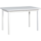 Стол кухонный DREWMIX Max 4 S белый 120-150х70х76 см (65555)