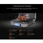 Электрогриль REDMOND SteakMaster RGM-M816P черный/хром - Фото 10