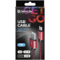 Кабель DEFENDER USB08-03T PRO USB-A - MicroUSB красный (87801) - Фото 3