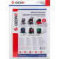 Мешок для пылесоса OZONE для Bosch GAS 25, Kress 1400 3 штуки (MXT-308/3) - Фото 4