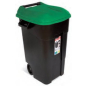 Контейнер для мусора пластиковый TAYG 120 л черный (422034)