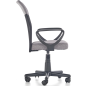 Кресло компьютерное HALMAR Timmy серый/черный (V-CH-TIMMY-FOT-POPIE) - Фото 3