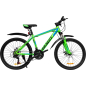 Велосипед RS Bandit 24” зеленый/синий