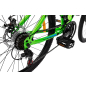 Велосипед RS Bandit 24” зеленый/синий - Фото 7