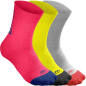 Носки детские WILSON Youth Seasonal Crew Sock красный/желтый/серый размер 31-34 3 пары (WRA530709SMMD)