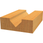 Фреза по дереву пазовая V-образная 12,7х10х44,5 мм BOSCH Expert for Wood (2608629369) - Фото 3