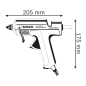 Пистолет клеевой BOSCH GKP 200 CE Professional (0601950703) - Фото 4