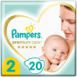Подгузники PAMPERS Premium Care 2 Mini 4-8 кг 20 штук (8001090606761)