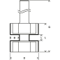 Фреза по дереву гребневая прямая 25х5х58 мм BOSCH Standard for Wood (2608628353) - Фото 2