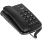 Телефон домашний проводной TEXET TX-241 Black - Фото 3