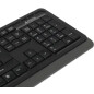 Комплект клавиатура и мышь A4TECH Fstyler F1010 Black/Grey - Фото 4