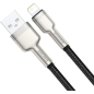 Кабель BASEUS Cafule Series Metal Data Cable USB to IP Black (CALJK-B01) - Фото 2
