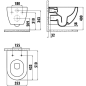 Унитаз подвесной CREAVIT Free FE322-11CB00E-0000 - Фото 2