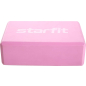Блок для йоги STARFIT YB-200 розовый пастель (4680459118400) - Фото 2