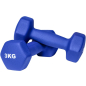 Гантель неопреновая PROFIT 3 кг синий (MDK-101-4) - Фото 2