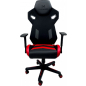 Кресло геймерское AKSHOME Dynamit экокожа/ткань сетка черный/красный (80347) - Фото 3