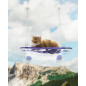 Гамак для кошек FURRYTAIL Pet Window Perch 57х32,6 см фиолетовый (DCZ) - Фото 8