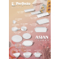 Блюдо керамическое круглое PERFECTO LINEA Asian 23,5х18,5х2,5 см белый (17-112350) - Фото 3
