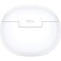 Наушники-гарнитура беспроводные TWS TCL MoveAudio S180 White (TW18-3BLCRU4) - Фото 6