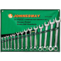 Набор ключей комбинированных 10-32 мм 14 предметов JONNESWAY (W26114S)