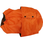 Попона-дождевик для собак HAPPY FRIENDS 5XL 62 см оранжевая (stm 443)