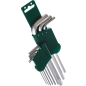Набор ключей шестигранных 1,5-10 мм 9 предметов JONNESWAY Long (H02SM109S) - Фото 2