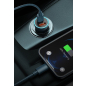 Автомобильное зарядное устройство BASEUS TZCCJD-A0G с кабелем USB-C Dark Grey - Фото 13