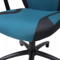 Кресло геймерское AKSHOME Zodiac ткань синий/черный (83749) - Фото 7