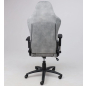 Кресло геймерское AKSHOME Titan ретро-велюр серый (83801) - Фото 11