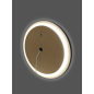 Зеркало для ванной с подсветкой КОНТИНЕНТ Planet White LED D600 ореольная теплая подсветка (ЗЛП1269) - Фото 11