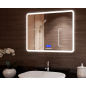 Зеркало для ванной с подсветкой КОНТИНЕНТ Demure LED 900х700 с многофункциональной панелью и подогревом (ЗЛП448) - Фото 6