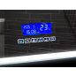 Зеркало для ванной с подсветкой КОНТИНЕНТ Demure LED 900х700 с многофункциональной панелью и подогревом (ЗЛП448) - Фото 7