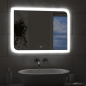Зеркало для ванной с подсветкой КОНТИНЕНТ Fantasy LED 800х600 (ЗЛП37) - Фото 3