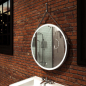 Зеркало для ванной с подсветкой КОНТИНЕНТ Millenium Black LED D650 (ЗЛП969) - Фото 9