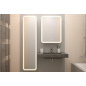 Шкаф с зеркалом для ванной КОНТИНЕНТ Elliott LED 60 левый (МВК017) - Фото 8